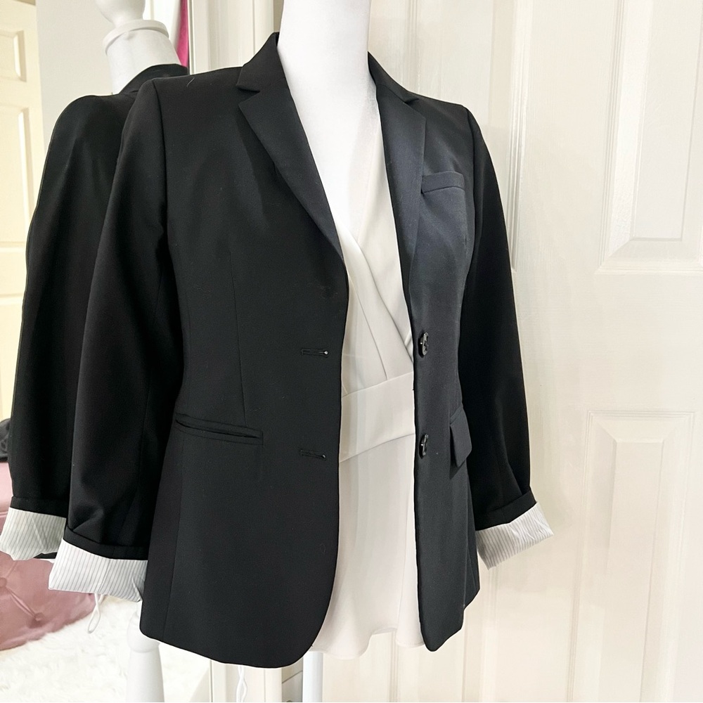 Banana Republic Black Work Blazer